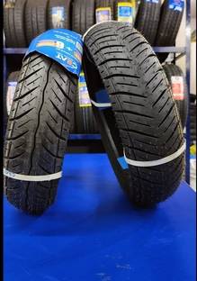 CEAT 100/80-R12 & 110/80-R12 ( TVS NTORQ ) COMBO PACK 2 TYRES ( FRONT & REAR ) ZOOM Front & Rear Two Wheeler Tyre
