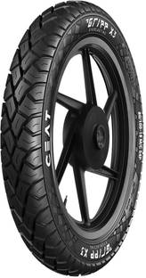 CEAT GRIPP X3 TL 54P 80/100-18 Rear Two Wheeler Tyre