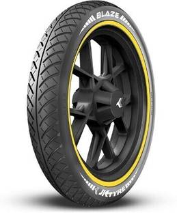 JK TYRE 80/100/17 BLAZE BF32 Tubeless Bike Tyre, Front Front Two Wheeler Tyre