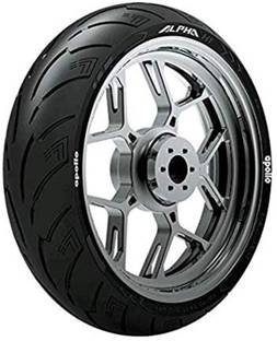 Apollo 140/60 R17 63H ALPHA S1 TL-D 140/60R17 Front & Rear Two Wheeler Tyre