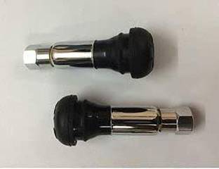 SEAHORSE POLYMERS Brass Tyre Valve Cap for Car