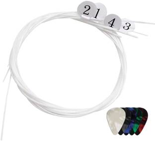 Mocking Bird Ukulele String Set for Soprano, Concert, Tenor,1-A,2-E,3-C,4-G Nylon Strings Concert Ukelele Strings