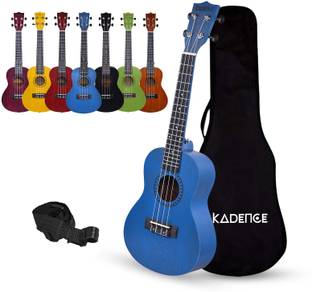 KADENCE Concert Ukulele 23" Spring Summer Collection of Ukuleles- fluorocarbon strings Concert Ukulele