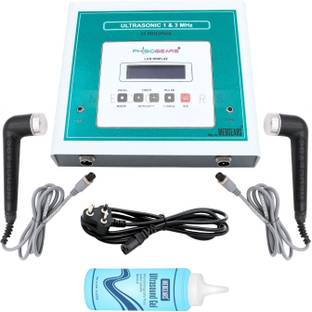 MEDGEARS Ultrasound Therapy Device 1&3 Mhz Frequency LCD Display with 27 Preset Prog Ultrasound Machine