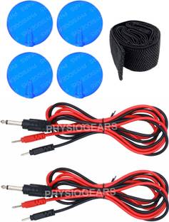 Physiogears Tens 2 Channel Tens Machine Accessories Combo Kit for Physiotherapy Machine Ultrasound Machine