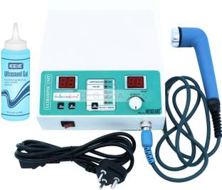 MEDGEARS Ultrasound Machine Ultrasound Massager 5 LED Ultrasonic Physiotherapy Ultrasonic Therapy Machine for Pain Relief Ultrasound Machine