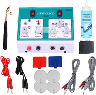 Physiogears Tens MS Combo Deluxe Physiotherapy Machine for Physiotherapy Pain relief device Ultrasound Machine