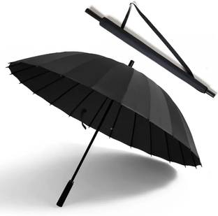 Zapper SAMURAI KATANA SWORD STYLE UMBRELLA (24 BONES) FAUX LEATHER HANDLE Umbrella