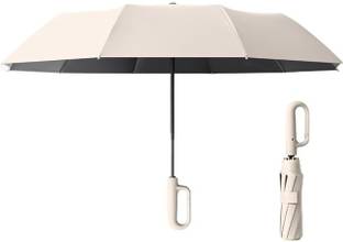 AshandRoh Umbrella With Carabiner Handle, Portable Reverse Folding, Wind Proof Umbrella