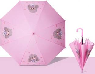 GREEN BIRD Cartoon Print Automatic Open Kids Umbrella for Boys and Girls (k26) Umbrella