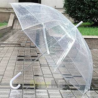 Sai Kirpa Accessories Transparent Rain Imported Umbrella