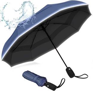 BALIOS Mini Folding Compact with Case, Portable, Small Sun, Rain Pocket Umbrella