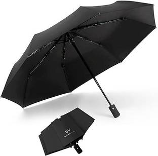 XBEY UV Sunshade & Rain Block 3-Folding Umbrella, 8 Ribs Automatic Opening Umbrella