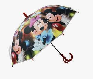 GREEN BIRD Cartoon Print Automatic Open Kids Umbrella for Boys and Girls (P50) Umbrella