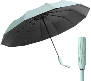 SHOPPOFOBIX for Men and Women� 3 Fold with Auto Open and Close 43 Inch Large Umbrella