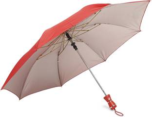 CITIZEN Solid 2 Fold Auto Open 8 Aluminium Ribs UV Coated Windproof Silver Coating Umbrella