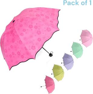 LeafBlu Magic Umbrella of Blooming Folding Portable for UV Protection & Rain-U21 Umbrella