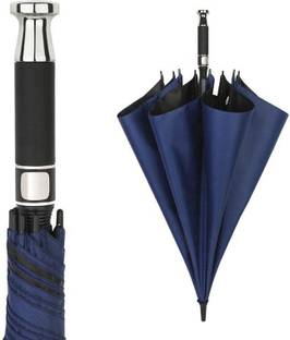 एम टी ब्रदर्स Stick Umbrella with Cover UV Protection Rubber Handle Automatic Open Waterproof छाता