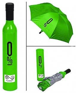 MOONZA New Trend 0% Decent Look Deco Wine Bottle Travel Umbrella