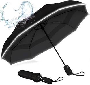 Seventeen Umbrella for Women | Men | UV Coated 3 Fold Umbrella for Rain- Auto Open & Close Umbrella