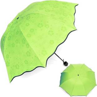 NestWise Magic Flower Printed Umbrella,For Rain And Uv Protection, Blossom Umbrella Umbrella