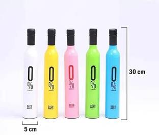 JetGadget Double Layer Multicolor Umbrella | Umbrella with Bottle Cover | 3 Fold Umbrella Umbrella