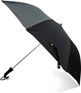 Rajani REGULAR USE Black Umbrella For Men and Women 2 fold Manual Opening and closing Umbrella