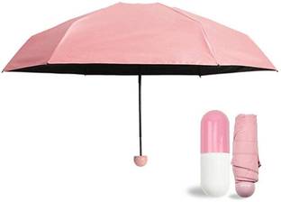 COEUS Capsule Umbrella, Sun & Rain Umbrella with Case, Lightweight, Fits in Pocket Umbrella