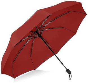 PENTOM Manual Open/Close Button and Perfect Car for Men & Women Windproof Umbrella