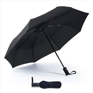 GORICH Umbrella for Men and Women, Automatic open and- Black Umbrella