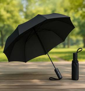 BB BACKBENCHERS Auto Open/Close Button 3 Fold Umbrellas For Rain Windproof Man & Women Umbrella Umbrella