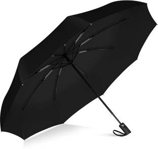MERLAYN Automatic Open And Close 8-Ribs Umbrella | Safety From Sunlight And Rain - 1Pc Umbrella
