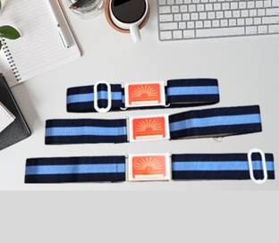THE MARVA Blue Uniform Belt