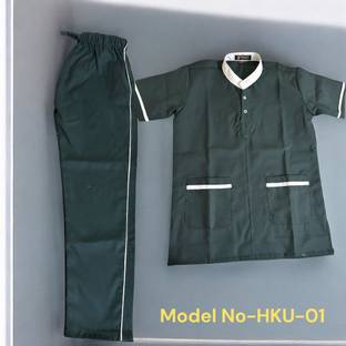 puniform Texmart Green Uniform Shirt