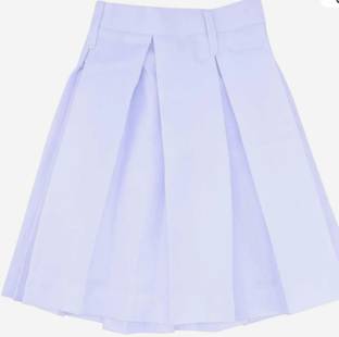 LAVIKA Brown, Maroon, Blue, White Uniform Skirt