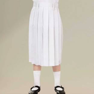 SHAURYA INNOVATION White Uniform Skirt