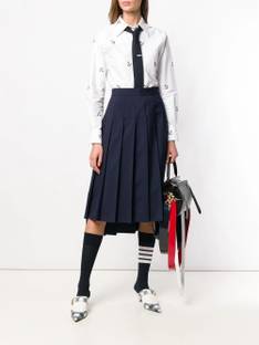 SHAURYA INNOVATION Blue Uniform Skirt