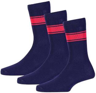 AMBIKASTORES Blue Uniform Sock