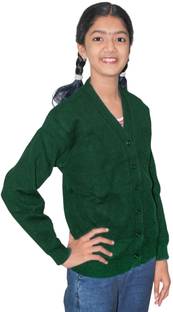 Goodluck Green Uniform Sweater