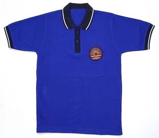 KUPID DRESSES Blue Uniform T Shirt