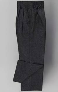 UNIQPERFECT Black Uniform Trouser