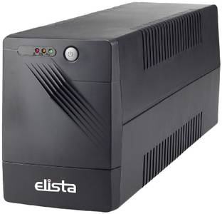Elista Line Interactive UPS 1 KVA (1000 VA) ELS-SUPREME 1000 230 V Line-interactive Tower Model UPS with Overload Protection 3 Outlet Plugs