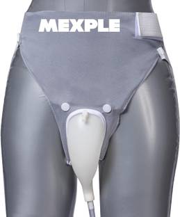 MEXPLE UroWomen Wearable Kit(1000ml Day + 2000ml Night) Reusable External Catheter Urine Bag