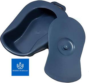 MAHIKA Healthcare Female Antibacterial Bed Pan and Urine Pot