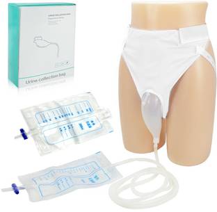 ELEPHANTBOAT Wearable Urinal for Men, Protable Male Urine Collection Bag Urine Bag