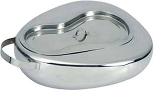 BOS MEDICARE Bedpan Urine Pot Stainless steel 1000Ml (Female) Urine Pot