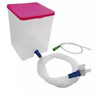 Tendercott Enema Set 1500ml | Douch can | Body detox | Basti Giving Set Urine Pot