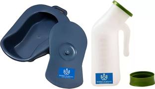 MAHIKA Healthcare Safe Plastic Bedpan and Urine Pot