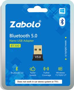 Zabolo USB Bluetooth Adapter for PC, 5.0 Bluetooth Dongle Receiver USB Adapter