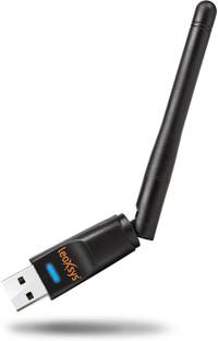 LeoXsys Wireless USB Wi-Fi Adapter LAN Card with External Antenna - Desktop USB Adapter